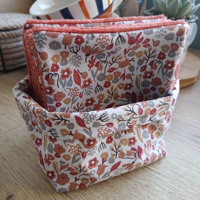 Paniers et lingettes