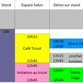 le programme des ateliers et démos LAINE du samedi