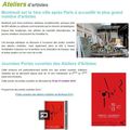 Portes ouvertes // ateliers d'artistes // Montreuil 2014