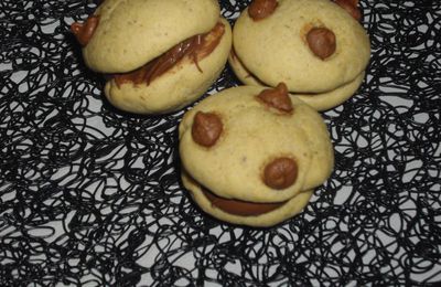 Ronde Interblog N°26 : Whoopies pistache/Nutella