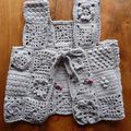 GILET AU CROCHET