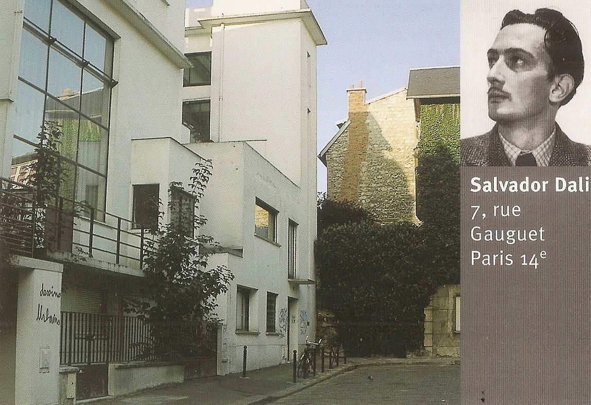 Paris, carte postale, Dali (75)