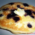 Blueberry pancakes ou pancakes à la myrtille