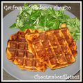 Gaufres patate douce chorizo