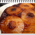 Gâteau à l'ananas façon tatin