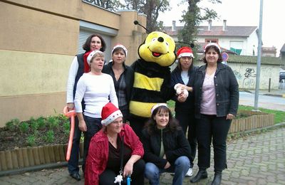 Noel 2006 avec Maya l'abeille