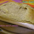 Gâteau aux 5 céréales au lait de Thermomix !!