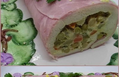 Rouleau à la salade russe
