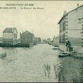 510 - Le Quartier des Anoues - Inondations 1910.