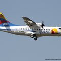 Aéroport: Toulouse-Blagnac(TLS-LFBO): Satena: ATR 42-600: HK-5114 : F-WWLD: MSN:1019. 1er ATR 42-600 Pour Cette Compagnie.