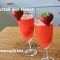 Cocktail aux fraises