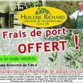 FRAIS DE PORT OFFERT ! HUILERIE RICHARD