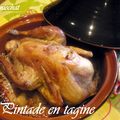 Pintade en tagine