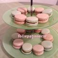 Macaron pistache (meringue française)