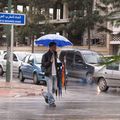 jour de pluie à Rabat
