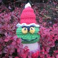 Test crochet - Cupcake Grinch...