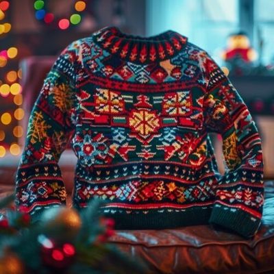 Vin chaud et pull moche 2025...