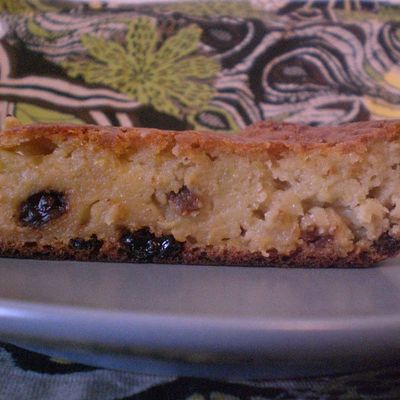 Gâteau aux chayottes arômes vanille & Rhum blanc
