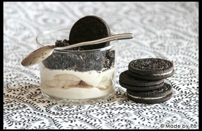 Verrine Oreo-banane