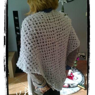Mon poncho pour Noël ... 