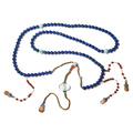 Chinese Mandarin Court Necklace with Lapis Lazuli, China, late Qing Dynasty (1644-1912)