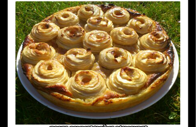 POMMES/CREME D'AMANDES (tarte)