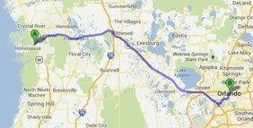 Road Trip en Floride - J08 : De Homosassa à Orlando