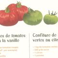 Fruits et légumes de saison pour confitures-maison