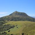 Le cratere du puy du "Parioux"... Quand je suis