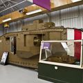 §§- Canons de 6Pdr 6cwt QF sur tank Anglais Mark VIII à Bovington, UK