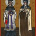 Sainte Claire et Saint Yves