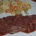 Bavette à l'échalote (très facile)
