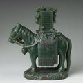 Horse carrying books, Qing dynasty, 18th-19th century