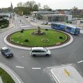 Rond-point à Münster (Allemagne)