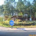 Rond-point à Messanges