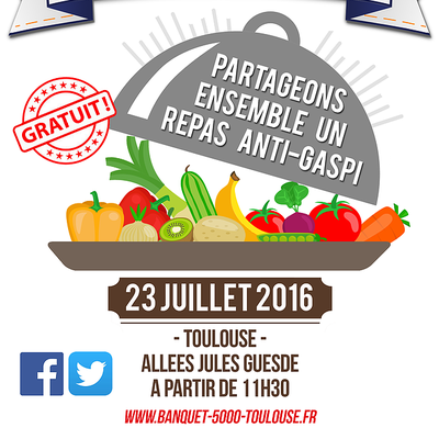 Banquet des 5000 à Toulouse !!