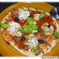 PIZZA MAISON ANCHOIS ET CÂPRES A QUEUE