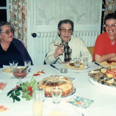 1993 - Dernier Noël de mes beaux-parents (à Gargenville)
