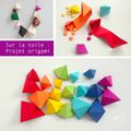 Projet minute en origami