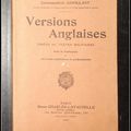 Versions anglaises tirées de textes militaires avec la traduction et des notes explicatives et grammaticales - Commandant Assoll