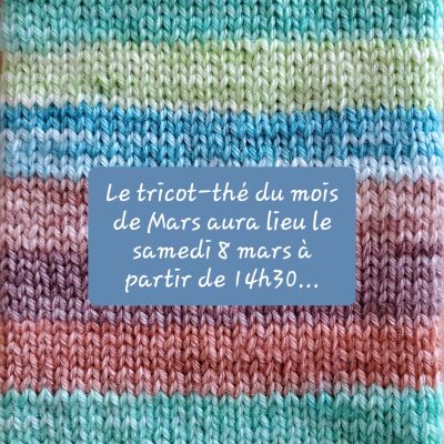Tricot-thé de mars 2025