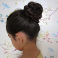 Mercredi chignon