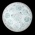 Chinese porcelain Charger for the Islamic Market, Swatow, late Ming, 16th-17th Century