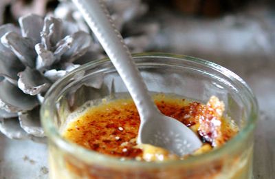 Crème brûlée vanille et cardamome