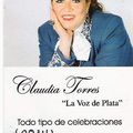 Claudia Torres "La voz de plata" chanteuse mexicaine