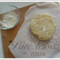 PATE BRISEE (sans oeuf)