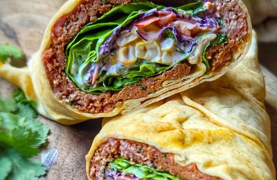 {Recette} Wrap kefta