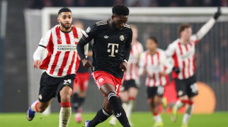 Premier but de Jamal Musiala depuis son retour de blessure