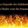 Ô femmes! je vous ai vu former la majorité des réprouvés de l'Enfer