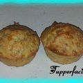 MUFFINS FROMAGE ET NOIX (MOULE SILICONE)